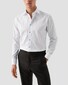 Eton Subtle Contrast Buttons Uni Signature Twill Shirt White