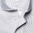 Eton Subtle Faux-Uni Melange Fine Twill Organic Cotton Overhemd Licht Grijs