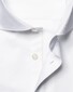 Eton Subtle Faux-Uni Melange Fine Twill Organic Cotton Overhemd Wit