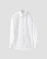 Eton Subtle Front Placket Embroidery Signature Twill Overhemd Wit