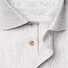 Eton Subtle Herringbone Over Micro Pinstripe Signature Twill Shirt Beige