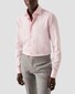 Eton Subtle Micro Houndstooth Luxurious Albini Supima 120 Twill Overhemd Roze