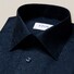 Eton Subtle Paisley Jacquard Shirt Navy