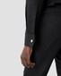 Eton Subtle Rich Diamond Shape Weave Hidden Button Fly Front Overhemd Zwart