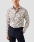 Eton Subtle Texture Fine Twill Floral Pattern Shirt Multicolor