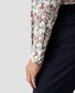 Eton Subtle Texture Fine Twill Floral Pattern Shirt Multicolor