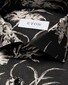 Eton Subtle Texture Signature Twill Bold Floral Design Overhemd Zwart