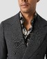 Eton Subtle Texture Signature Twill Bold Floral Design Shirt Black