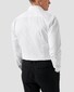 Eton Subtle Tonal Herringbone Signature Twill Organic Cotton Overhemd Wit