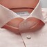 Eton Super Slim Cotton Tencel Overhemd Licht Oranje Melange