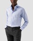 Eton Super Slim Signature Twill Extreme Cutaway Shirt Light Blue