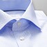 Eton Super Slim Stripe Shirt Light Blue