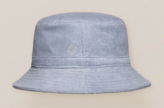 Eton Terry Bucket Hat Blue