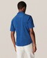 Eton Terry Popover Polo Poloshirt Blue