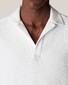 Eton Terry Popover Polo Poloshirt White