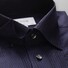 Eton Textured Twill Jacquard Shirt Dark Navy