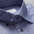 Eton Textured Twill Jacquard Shirt Deep Blue Melange