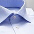 Eton Textured Twill Overhemd Pastel Blauw