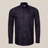 Eton Textured Twill Uni Cutaway Shirt Dark Navy