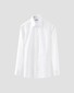 Eton Tonal Floral Pattern Cotton Jacquard Mother of Pearl Buttons Shirt White