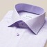 Eton Twill Cutaway Faux Uni Shirt Light Purple