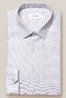 Eton Twill Pin Dot Pattern Shirt Light Grey