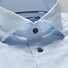 Eton Twill Stripe Waterdrop Contrast Shirt Light Blue