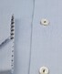 Eton Twill Uni Detail Overhemd Licht Blauw
