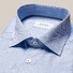 Eton Twill Uni Organic Cotton Overhemd Licht Blauw