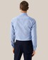 Eton Twill Uni Organic Cotton Shirt Light Blue