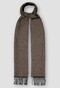 Eton Two-Sided Superfine Merino Scarf Beige