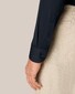 Eton Ultimate Comfort Four-Way Stretch Overhemd Navy