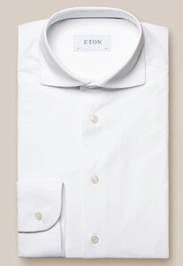 Eton Ultimate Comfort Four-Way Stretch Shirt White