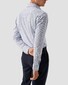 Eton Ultra Soft Micro Pattern Four-Way Stretch Shirt Dark Evening Blue