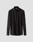 Eton Ultra Soft Plain Color Four-Way Stretch Shirt Black