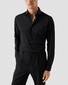 Eton Ultra Soft Plain Color Four-Way Stretch Shirt Black