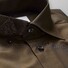 Eton Uni Button Under Signature Twill Shirt Dark Brown Melange