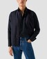 Eton Uni Color Classic Brushed Cotton Luxury Flannel Shirt Navy