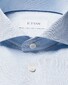 Eton Uni Color Organic Cotton Signature Oxford Overhemd Licht Blauw
