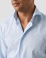 Eton Uni Color Organic Cotton Signature Oxford Overhemd Licht Blauw