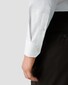 Eton Uni Color Organic Cotton Signature Oxford Overhemd Wit