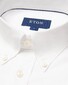 Eton Uni Color Royal Oxford Button Down Overhemd Wit