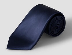 Eton Uni Color Silk Satin Das Navy