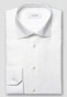 Eton Uni Color Textured Oxford Weave Soft Lightweight Cotton Tencel Overhemd Wit