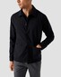 Eton Uni Color Two Pocket Merino Wool Overshirt Navy