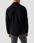 Eton Uni Color Two Pocket Merino Wool Overshirt Navy