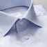 Eton Uni Contrast Signature Twill Shirt Light Blue