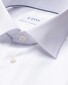 Eton Uni Cotton Luxury Signature Twill French Cuffs Overhemd Wit