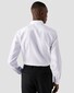 Eton Uni Cotton Rich Diagonal Textured Twill Overhemd Wit