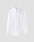 Eton Uni Cotton Signature Twill Pointed Collar Overhemd Wit